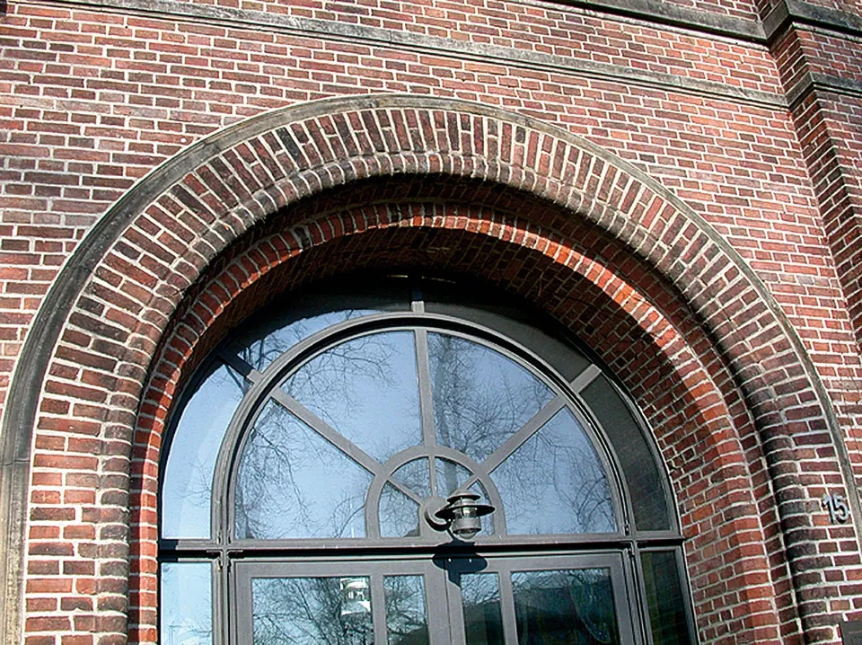 Gemauerter Rundbogen