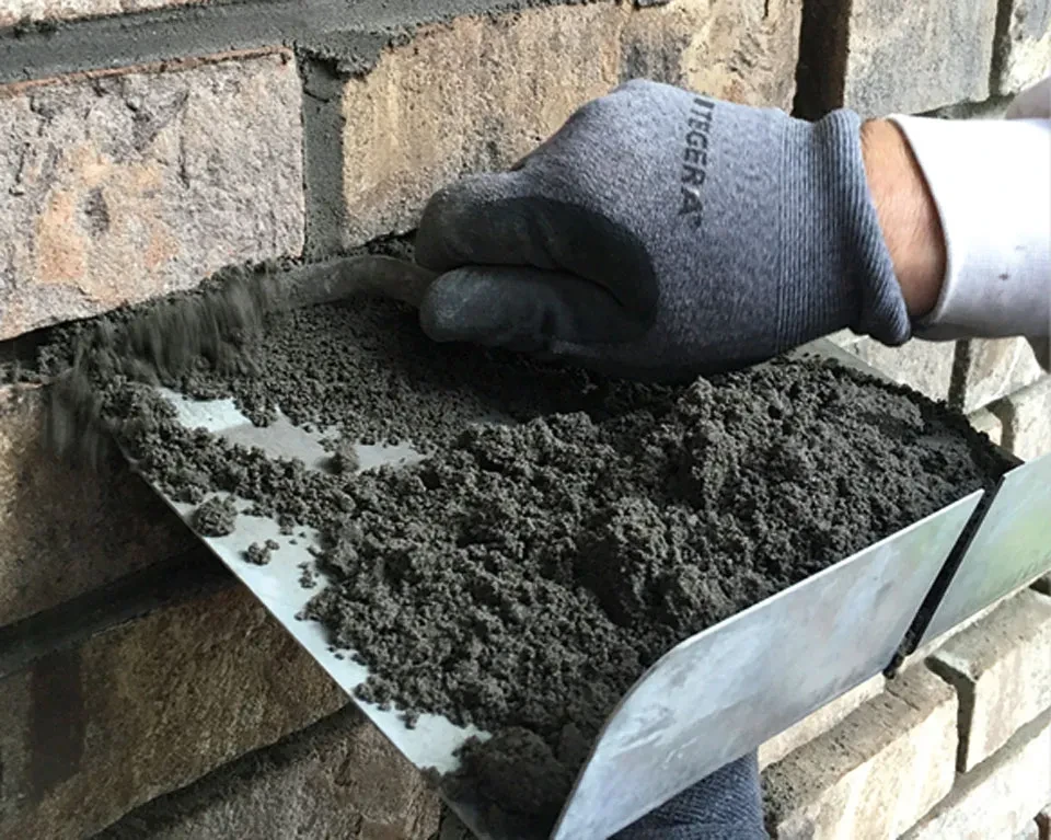 Nachträgliches Verfugen © Initiative Bauen mit Backstein